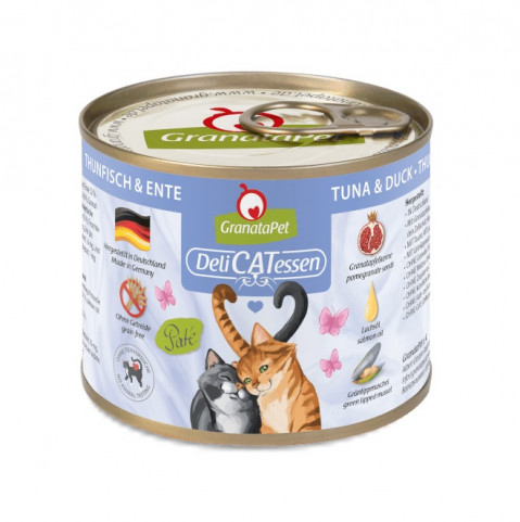 GRANATAPET DeliCATessen Tuna and duck - mokré krmivo pro kočky - 200g - Fotogalerie 1