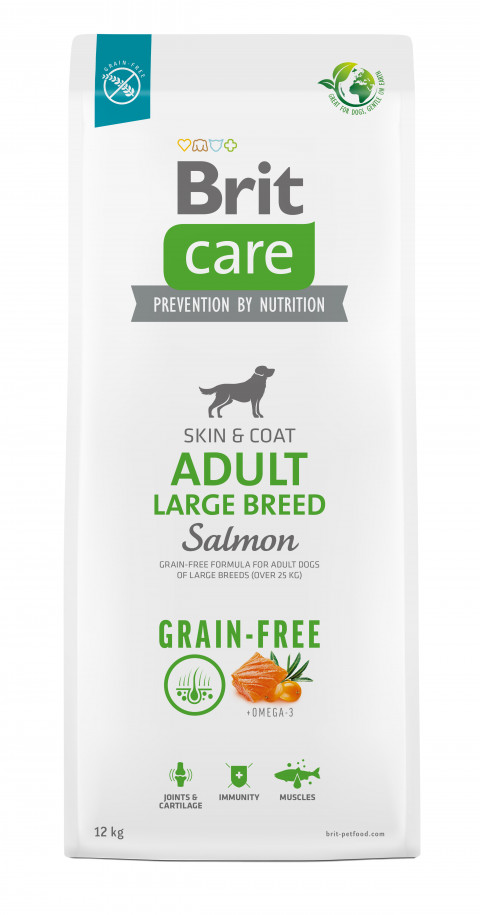 BRIT Care Adult Large Breed Salmon - suché krmivo pro psy - 12 kg - Fotogalerie 1