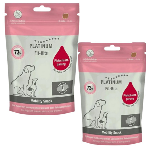 PLATINUM Fit-Bits Mobility – pamlsek pro psy – 2x150g - Fotogalerie 1