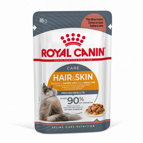 ROYAL CANIN Hair & Skin Care - mokré krmivo pro kočky - 12x85g - Fotogalerie 7