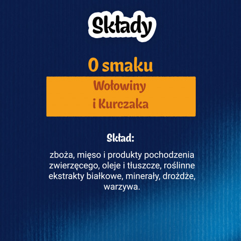 FELIX Crispies Beef, Chicken - suché krmivo pro kočky - 45 g - Fotogalerie 3