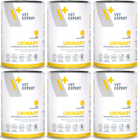 VETEXPERT Urinary Kuře - vlhké krmivo pro psy - 6x400g - Fotogalerie 1