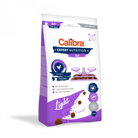 CALIBRA Dog Expert Nutrition Light - suché krmivo pro psy - 12kg - Fotogalerie 1