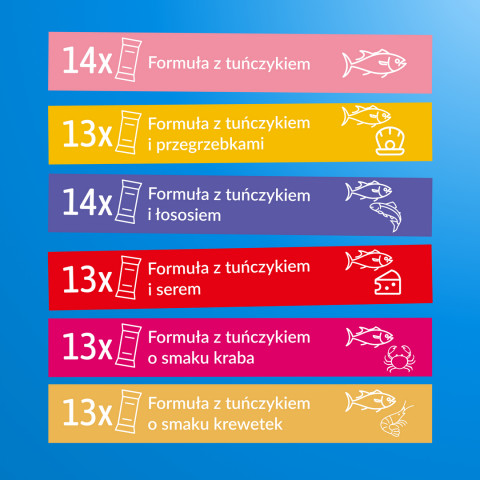 INABA Churu Tuna mix - pamlsek pro kočky - 80x14g - Fotogalerie 5