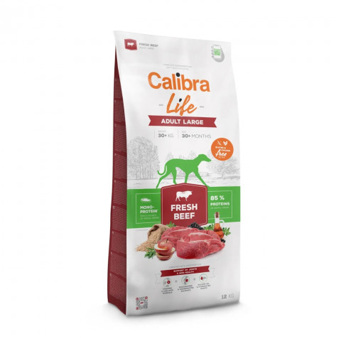 CALIBRA Life Adult Large Fresh Beef - suché krmivo pro psy - 12kg - Fotogalerie 1