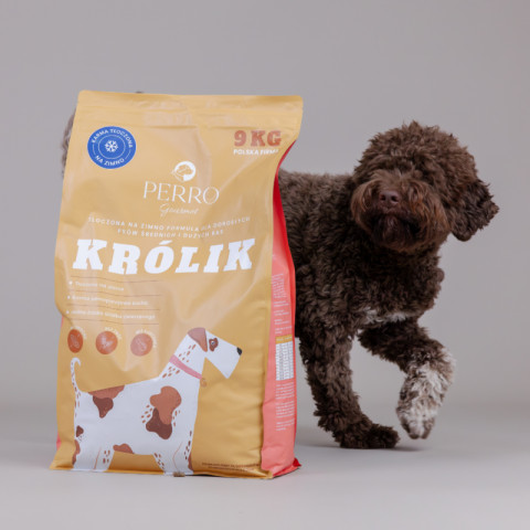 PERRO Gourmet Rabbit Cold-pressed - suché krmivo pro psy - 9kg - Fotogalerie 2