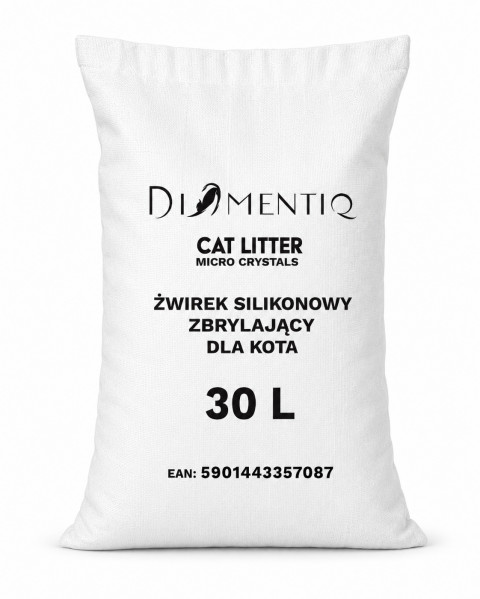 DIAMENTIQ Micro Crystals - Stelivo pro kočky - 30l - Fotogalerie 2