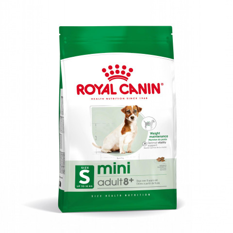 Royal Canin Mini Adult 8+ 8 kg Senior Drůbež, Rýže, Zeleninová - Fotogalerie 1