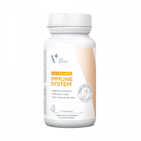 VETEXPERT Immune System - přípravek podporující imunitu pro psy a kočky - 30 kapslí. - Fotogalerie 1