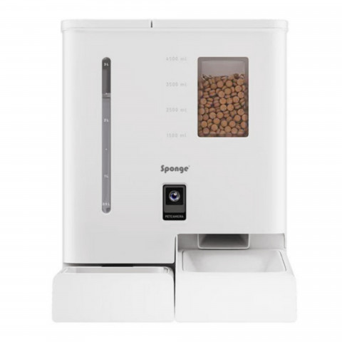 SPONGE Pet Feeder Smart Dual - nádoba na potraviny - inteligentní dávkovač krmiva pro zvířata – 5l - Fotogalerie 4
