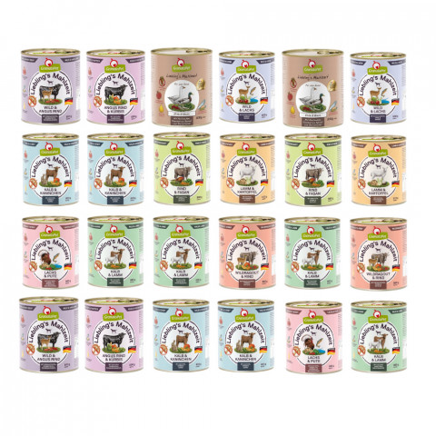 GRANATAPET Liebling's Mahlzeit MIX PŘÍCHUTÍ - mokré krmivo pro psy - 24x800g - Fotogalerie 1