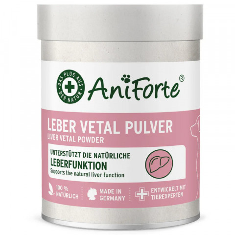 ANIFORTE Liver vetal powder - doplňky stravy pro psy - 100g - Fotogalerie 1