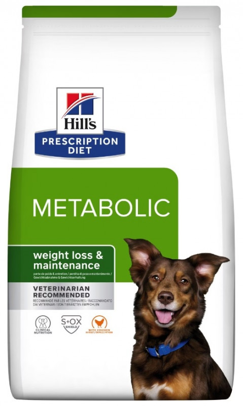 HILL'S PRESCRIPTION DIET Canine Metabolic Suché krmivo pro psy Kuřecí maso 12 kg - Fotogalerie 1