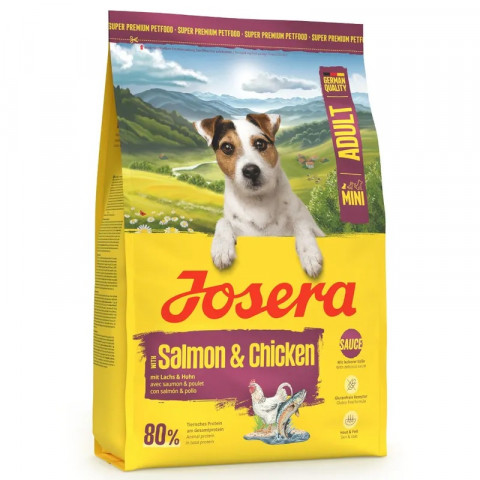 JOSERA Mini Salmon & Chicken - suché krmivo pro psy - 3kg - Fotogalerie 1