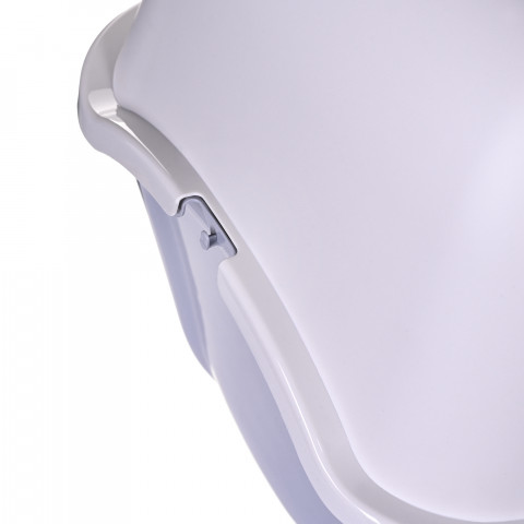 DIAMENTIQ BAYA white/light grey - kočičí toaleta - 55,5 x 40 x 38,7 cm - Fotogalerie 11