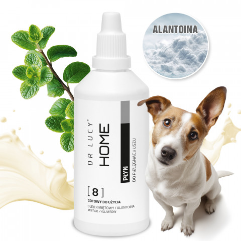 DR LUCY Home 8 - tekutý přípravek na péči o uši pro psy - 100 ml - Fotogalerie 2