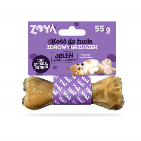 ZOYA Chewing bone Deer - pamlsek pro psa - 55g - Fotogalerie 1