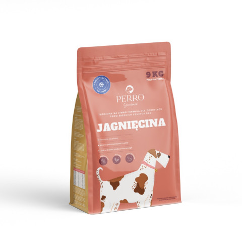 PERRO Gourmet Lamb Cold-pressed - suché krmivo pro psy - 9kg - Fotogalerie 1