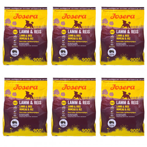 JOSERA Adult Lamb with rice - suché krmivo pro psy - 6x900 g - Fotogalerie 1
