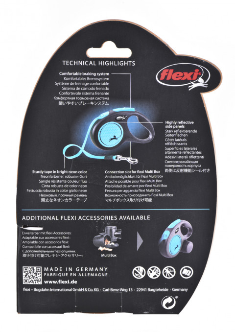 FLEXI New Neon M - samonavíjecí vodítko - 5 m - Fotogalerie 2