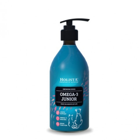 HOLISTA Omega-3 Junior - doplňky stravy pro psy a kočky - 400ml - Fotogalerie 1