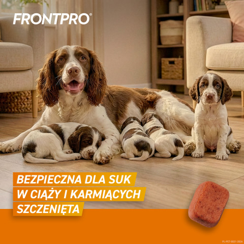 FRONTPRO Tablety proti blechám a klíšťatům pro psa (>10-25 kg) - 3x 68mg - Fotogalerie 4