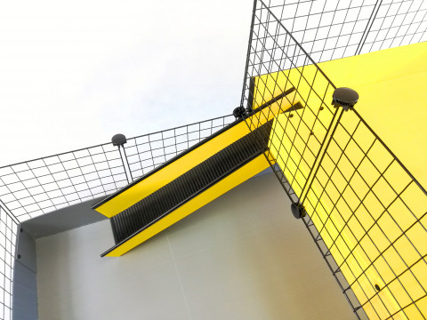 C&C modulární klec podlaha 4x2 + Loft 2x1 + Černá rampa - Fotogalerie 12