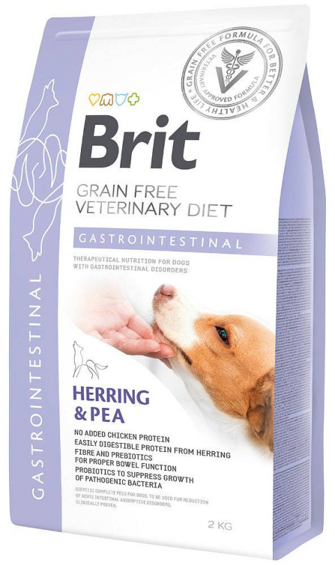 BRIT Grain Free Vet Diets Dog Gastrointestinal - suché krmivo pro psy - 2 kg - Fotogalerie 1