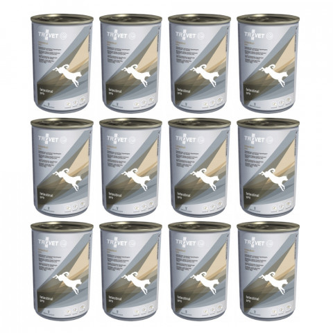 TROVET Intestinal DPD s kachním masem – mokré krmivo pro psy – 12×400 g - Fotogalerie 1
