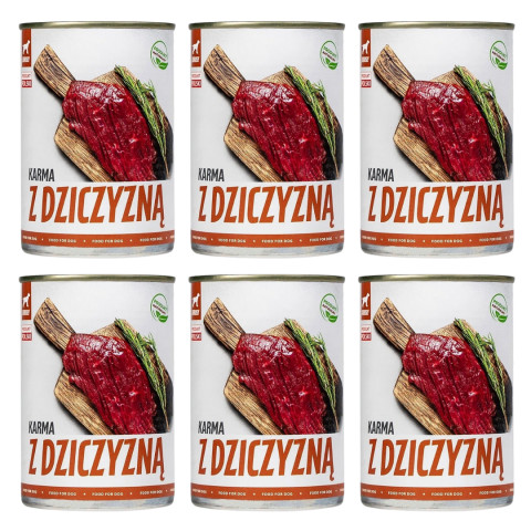 TUF TUF Game Food - vlhké krmivo pro psy - 6x800g - Fotogalerie 1