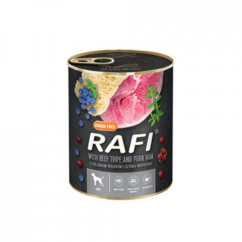 DOLINA NOTECI Rafi MIX CHUTÍ – mokré krmivo pro psy – 30x800g - Fotogalerie 2
