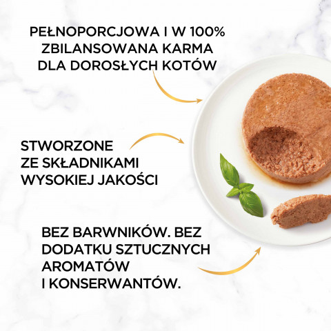 PURINA Gourmet Gold Mousse with lamb - mokré krmivo pro kočky - 24x85g - Fotogalerie 13