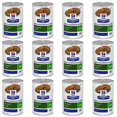 HILL'S Prescription Diet Weight Loss Canine r/d - vlhké krmivo pro psy s nadváhou - 12x350g - Fotogalerie 1