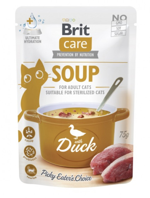 BRIT Care Soup Duck - polévka pro kočku - 75g - Fotogalerie 1