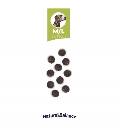 BALTICA Natural & Balance Jehněčí M/L – suché krmivo pro psa - 3kg - Fotogalerie 2
