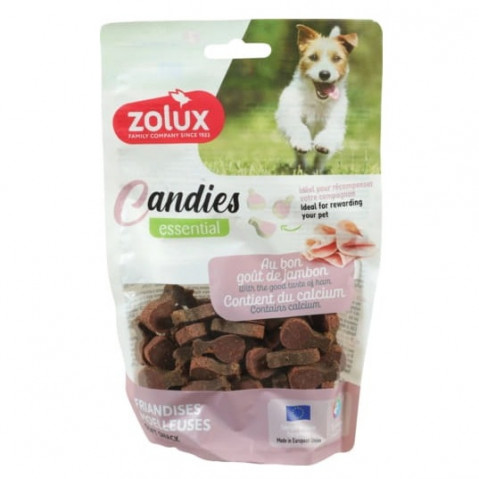 ZOLUX Candies Essential Mini ham drumsticks - pamlsek pro psa - 150g - Fotogalerie 1