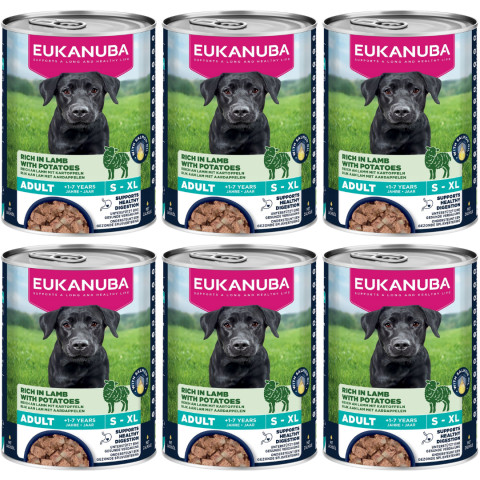 EUKANUBA Life Care Bohatá na jehněčí a brambory - mokré krmivo pro psa - 6x400g - Fotogalerie 1