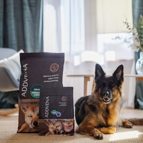 ADDVENA Boosted by superfoods Adult Medium/Large Beef - suché krmivo pro psy - 2,5kg - Fotogalerie 3