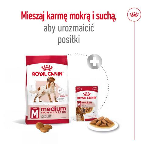 ROYAL CANIN Suché krmivo pro psy SHN Medium Adult BF 15 kg + SHN Medium Adult Loaf konzerva 410 g ZDARMA - Fotogalerie 7