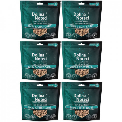 DOLINA NOTECI Training Treats Skin & Coat Care - pamlsek pro psa - 6x130g - Fotogalerie 1