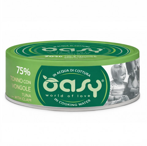 OASY More Love Tuna with clam - mokré krmivo pro kočky - 70g - Fotogalerie 1