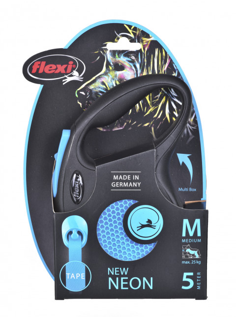 FLEXI New Neon M - samonavíjecí vodítko - 5 m - Fotogalerie 3