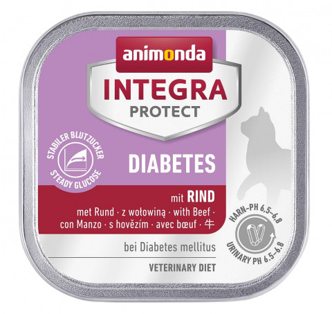 ANIMONDA Integra Protect Diabetes Beef - mokré krmivo pro kočky - 100g - Fotogalerie 1