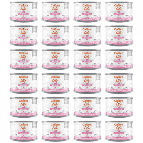CALIBRA Cat Life Kitten Chicken - mokré krmivo pro kočky - 24x200g - Fotogalerie 1