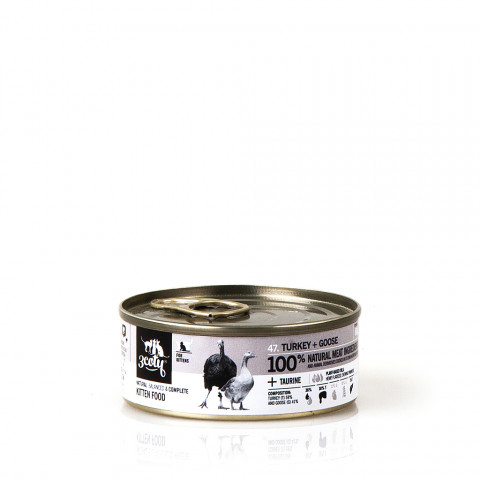 3COTY Turkey with goose For kittens - mokré krmivo pro kočky - 80g - Fotogalerie 6