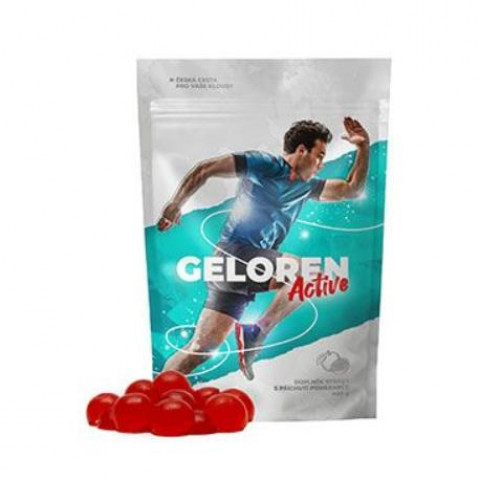 GELOREN Active Orange - želé bonbony pro lidi na klouby s kolagenem a vitamínem c - 2x90szt. - Fotogalerie 2
