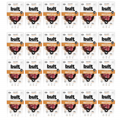 BULT Rich in goat - vlhké krmivo pro psy - 24x500g - Fotogalerie 1