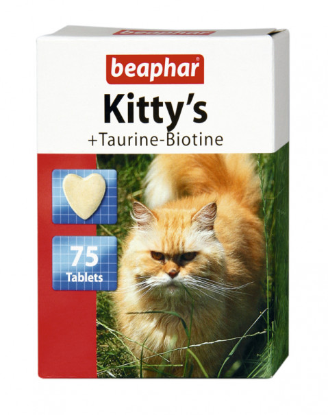 Beaphar Kitty's + Taurine-Biotine Kočka Tableta - Fotogalerie 2