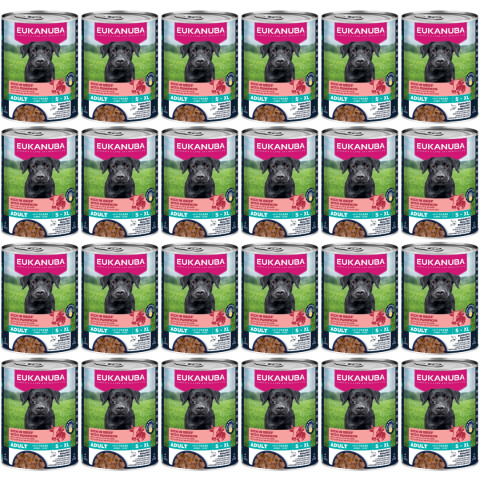 EUKANUBA Life Care Bohatá na hovězí a dýni - mokré krmivo pro psa - 24x400g - Fotogalerie 1