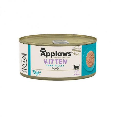 APPLAWS Kitten Tuna fillet in jelly - mokré krmivo pro kočky - 70g - Fotogalerie 1
